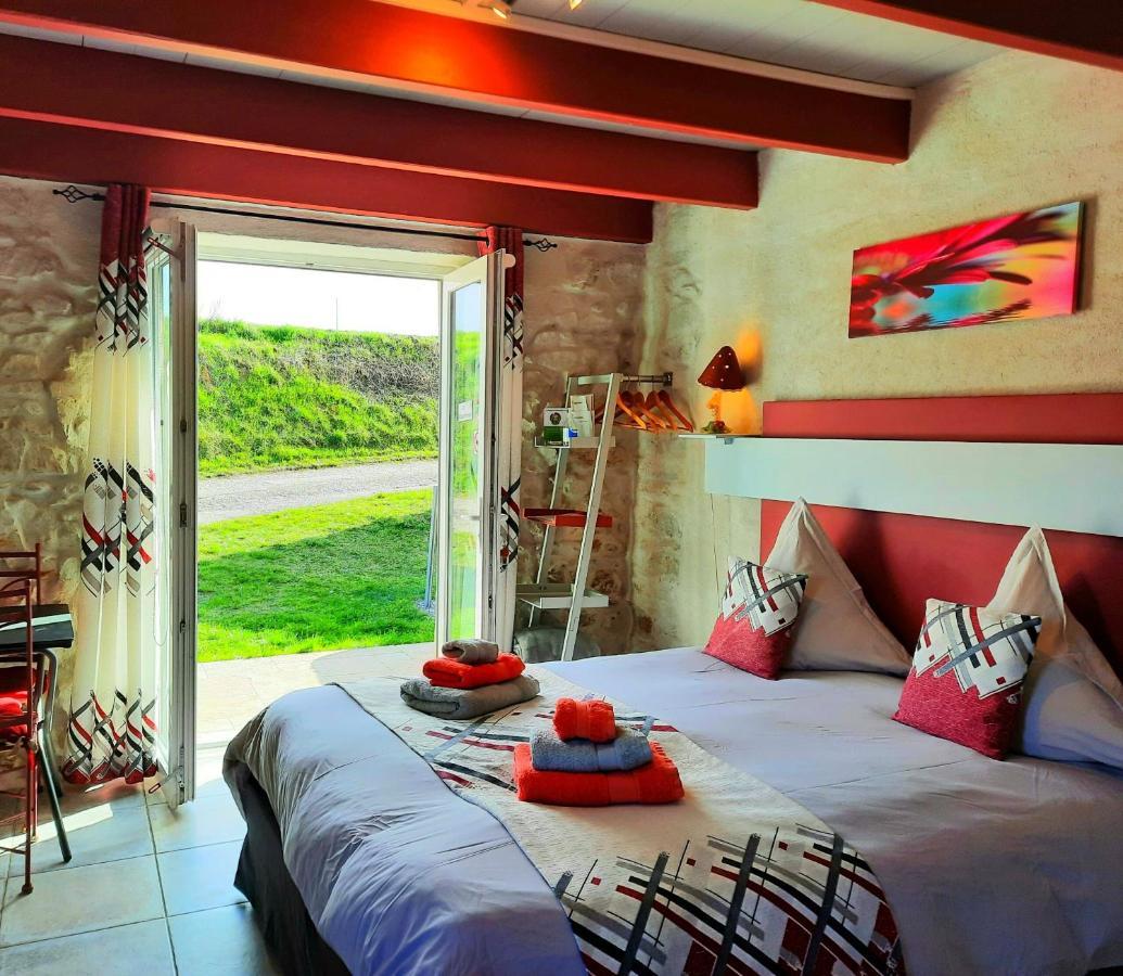 Bed and Breakfast L'Echappee Tremoussante Saint-Barthélemy-de-Vals Exteriér fotografie