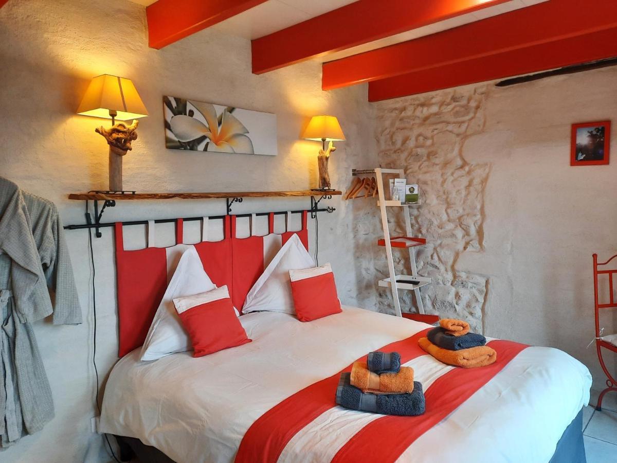 Bed and Breakfast L'Echappee Tremoussante Saint-Barthélemy-de-Vals Exteriér fotografie